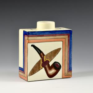 Vaso con pipa e sigaro - Gio Ponti, Richard-Ginori, 1930 circa